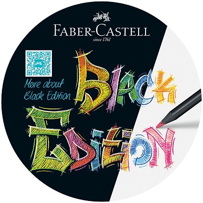 Карандаши цветные «Black Edition», Faber-Castell, 12 цветов - фото 4