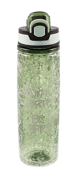 Бутылка с эффектом льда Dont worry be happy (платик) (500мл) (12-16484-202405-B10) - фото 10