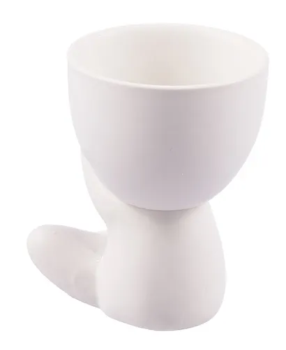 Подставка Мистер Грин: любитель тишины (керамика) (10×7×8) (10534391) - фото 4