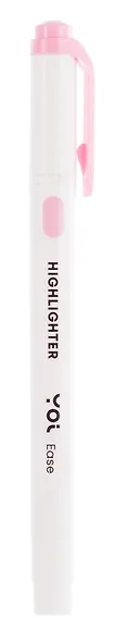 Текстовыделитель розовый, двухсторонний, Yoi - фото 5