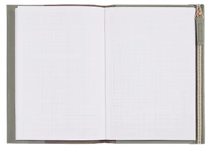 Книга для записей «Green» А5, 80 листов в клетку, со сменным блоком, Schiller - фото 7