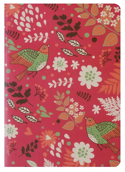 Записная книжка «Birds and flowers», нелинованная, 24 листа - фото 3