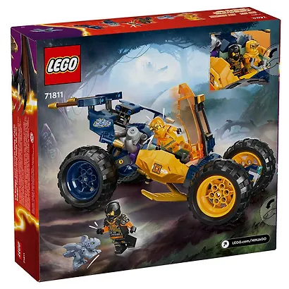 LEGO NINJAGO: Внедорожный багги Арина Ниндзя, 267 деталей (71811) - фото 3