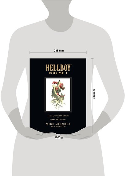 Hellboy Library Volume 1: Seed of Destruction and Wake the Devil Хеллбой Том 1: Семя разрушения и Пробуждение дьявола / Книги на английском языке - фото 3