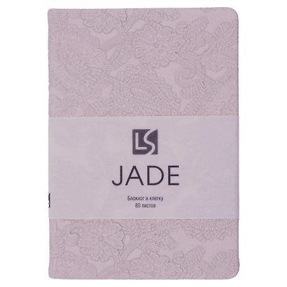 Записная книжка «Jade. Фиалковый» А6+, 80 листов в клетку, экокожа, Listoff - фото 3