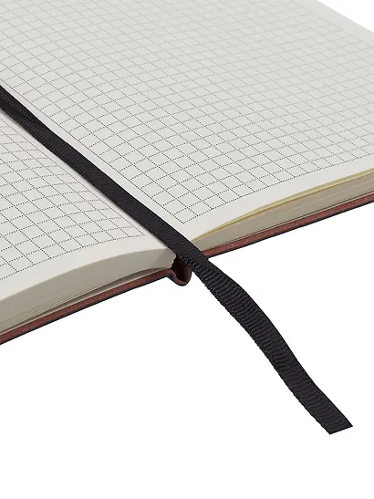 Книга для записей А5 100л кл. черный, интегр., тонир.блок, резинка, ляссе, Schiller - фото 13