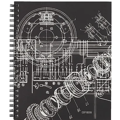Тетрадь в клетку Listoff, "Чертежи", 96 листов, в ассортименте - фото 5