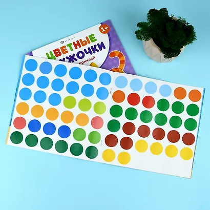 Кто где живет. Цветные кружочки - фото 4