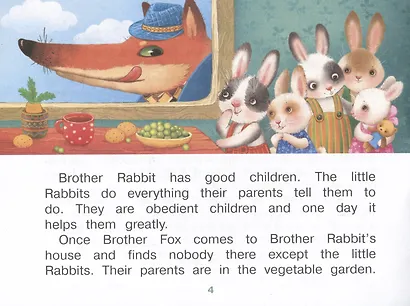 Маленькие крольчата и Братец Лис / Тhe Little Rabbits and Brother Fox. 1 уровень - фото 3
