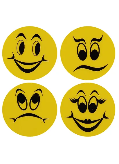 Ластик "Смайлик" круглый, Centrum - фото 2