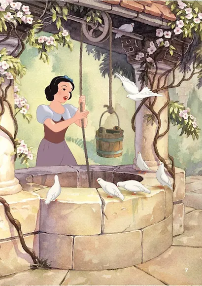 Белоснежка. Сила доброты. Книга для чтения с цветными картинками - фото 9