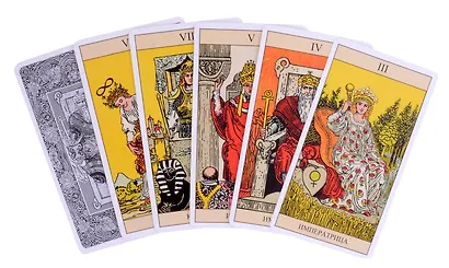 Таро Уэйта 1910 год (22 Мажорных и 56 Минорных Арканов с инструкцией) - фото 2