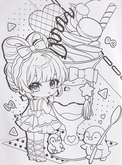 Сахарное королевство: книжка-раскраска - фото 4