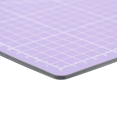 Коврик для резки А4 защитный, трехслойный, сиреневый, Малевичъ - фото 2