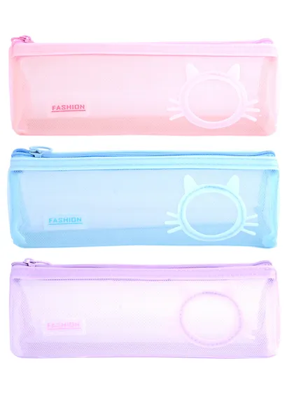 Пенал-косметичка "Cat" ПВХ, ассорти - фото 6