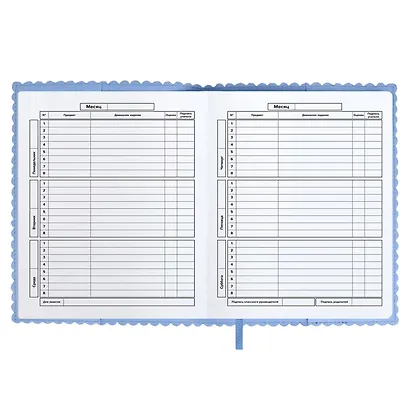 Дневник шк. "Кошачьи ушки" кожзам, мягк.переплёт, съёмная обложка, аппликация, тиснение фольгой, одно ляссе, загругл.углы, пантон, универс.шпаргалка - фото 7