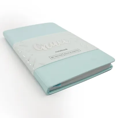 Записная книжка «Grace. Голубой топаз» А6, 80 листов в клетку, экокожа, Listoff - фото 6