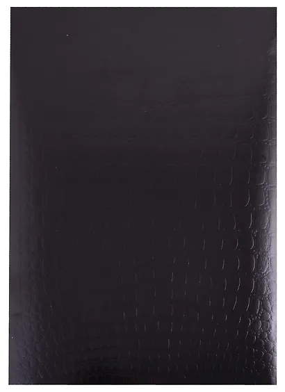 Тетрадь в клетку Hatber, "Metallic Croco Черный", А4, 96 листов - фото 1