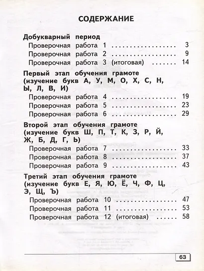 Обучение грамоте. 1 класс. Проверочные работы. Учебник для общеобразовательных организаций, реализующих адаптированнные основные общеобразовательные программы - фото 2