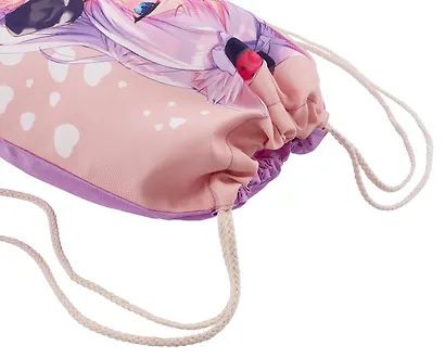 Сумка-мешок "Аниме. Девушка с ушками (Сёдзё) (цветная)" 42 х 34 см - фото 4