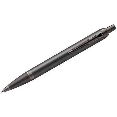 Ручка шариковая "IM Professionals Monochrome Titanium" синяя, Parker - фото 2