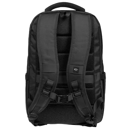 Рюкзак "BUSINESS-BLACK" 2отд., 46*30*16см, полиэстер, 3 кармана - фото 4