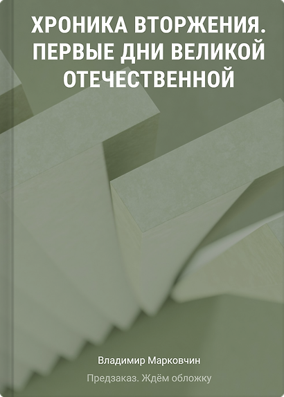 Хроника вторжения. Первые дни Великой Отечественной - фото 1