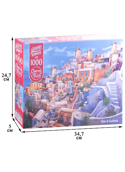 Пазл 1000 дет. Краски Санторини  Cherry Pazzl 30035 - фото 2
