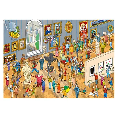 Пазл "ФРЕЯ" Премиальная коллекция "День в музее", 2000 элементов - фото 2