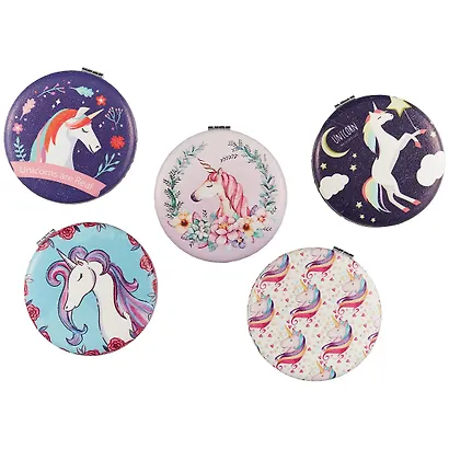 Зеркало круглое Единорог (6см) (ПВХ бокс) - фото 3