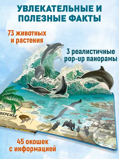 Животные и растения. Самая красивая энциклопедия с окошками, клапанами и 3D-панорамами - фото 5