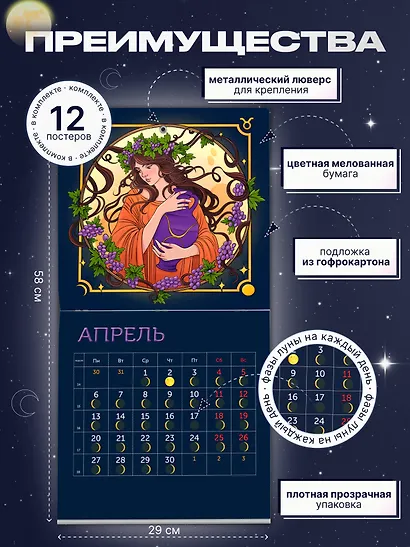 Лунный календарь на 2026 год. Советы и приметы - фото 4