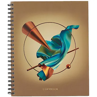 Тетрадь в клетку Listoff, "Геометрические метаморфозы", 96 листов, в ассортименте - фото 4