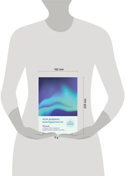 Ежедневник недат. А5 "Дневник благодарности. 90 дней, которые запустят удивительные перемены в жизни (северное сияние)" - фото 7