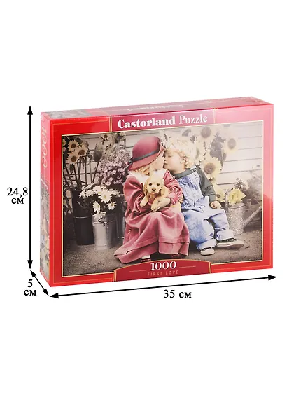 Пазл Castorland 1000 эл. 68*47см. Первая любовь - фото 2
