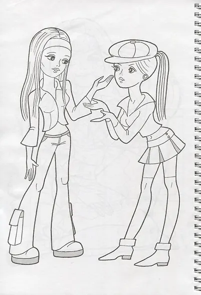 Стильные подруги Бальные платья (илл. Баранова) (мСРДДев) (пруж.) - фото 4