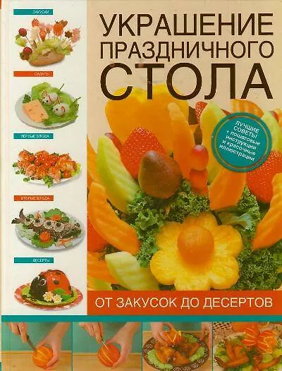 Украшение праздничного стола. От закусок до десертов - фото 1