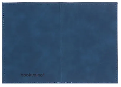 Обложка для паспорта (синяя) (софт тач) (12-BLUEDOT-202510-A1-024) - фото 5