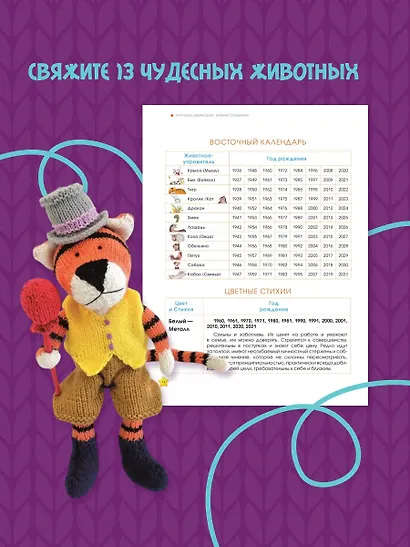 Игрушки-зверюшки. Вяжем спицами - фото 6