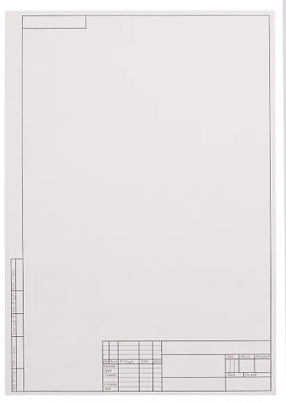 Папка для черчения А3, 10 листов, рамка вертикальная, 180г/м2, GoodMark - фото 4