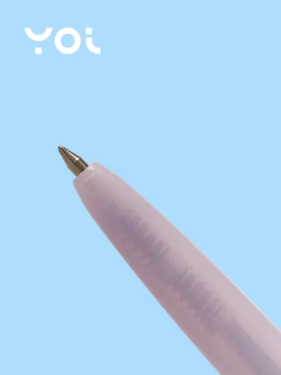 Ручки шариковые автоматические синие 24 штук "Pastel" 0,5 мм, в ассортименте, Yoi - фото 2