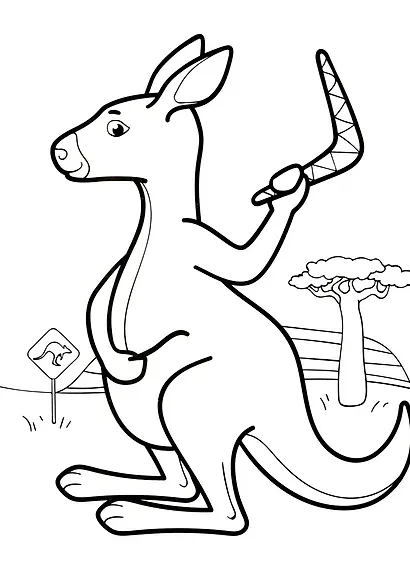 Милые зверята. Раскраска - фото 3