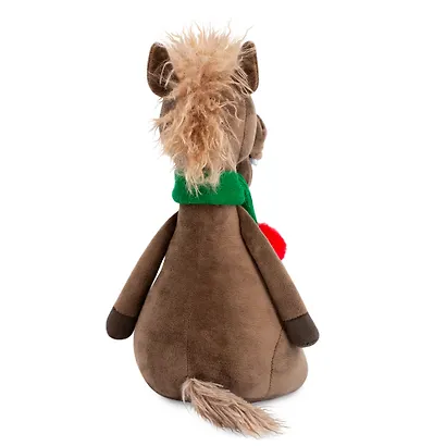 Мягкая игрушка Новый Год 2026 Жеребец с бубенчиками (30 см) - фото 3