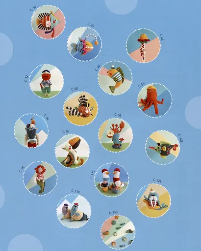 Амигуруми. Русалочка и обитатели подводного мира: вяжем морских персонажей - фото 11