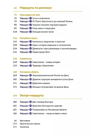 Винные дороги Боспорского царства. Краснодарский край, Крым, Севастополь, Ростовская область. 19 маршрутов, 14 карт (+ флип-карта) - фото 7
