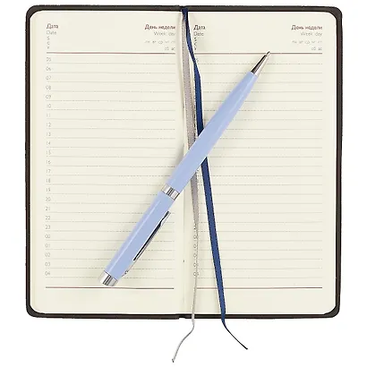 Еженедельник недатированный «24/7», синий, 56 листов, А6– - фото 2