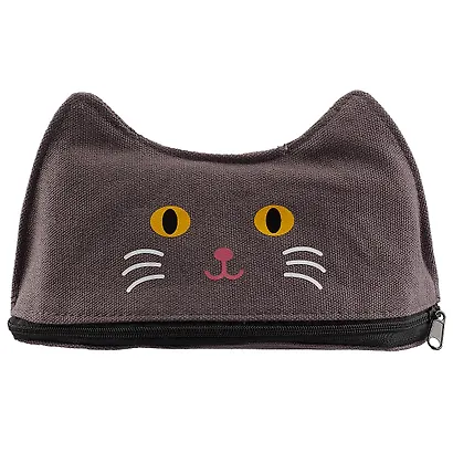 Косметичка на молнии Кошка (20х11) (ткань) (ПВХ бокс) - фото 4