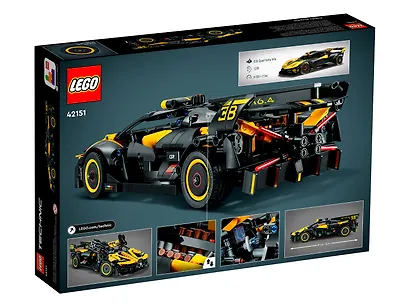 LEGO Technic: Болид Бугатти, 905 деталей (42151) - фото 3
