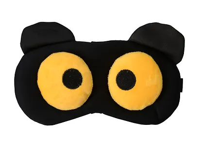 Маска для сна Мордочка с объемными открытыми глазами (плюш) (пакет), Lafilaf - фото 2