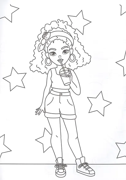 РАСКРАСКА. МАСТЕРСКАЯ КРАСОТЫ. НИКА - фото 4